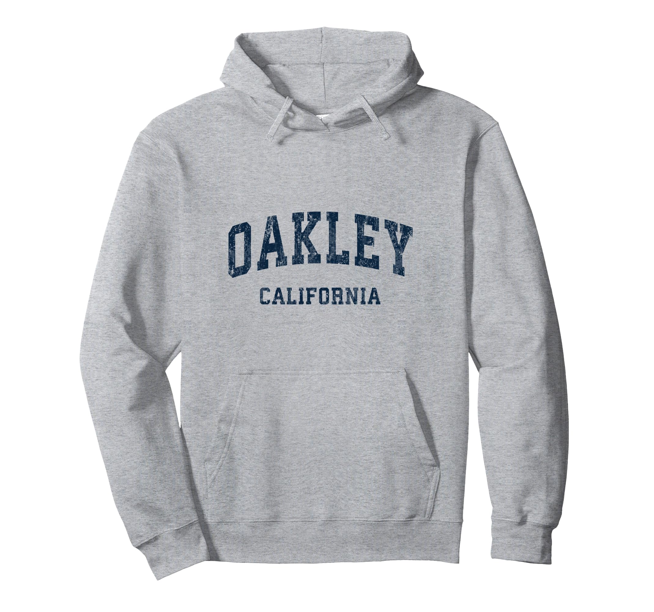 Oakley California Ca Varsity Sports Navy Hoodie - Trendy Graphic Unisex - T-Shirt, Sweatshirt, Hoodie