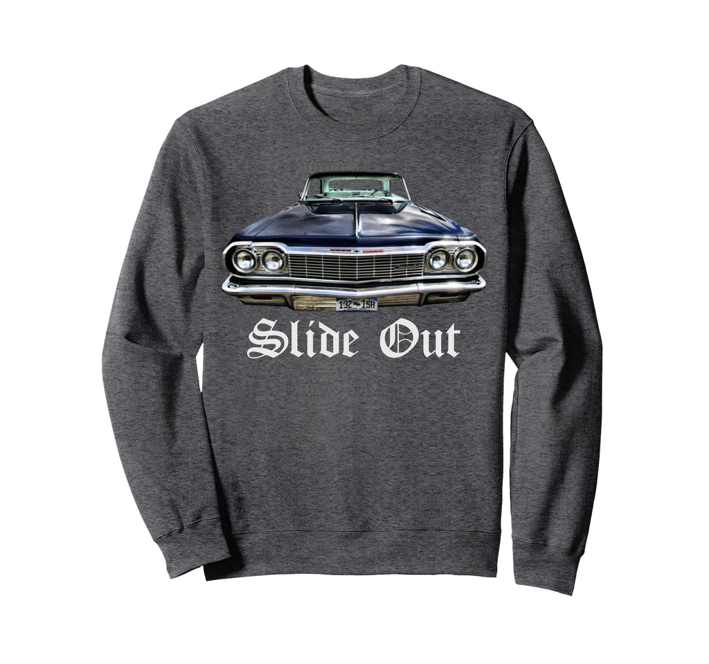 Lowrider Cholo La Old School Rap 90S Sweatshirt - Minimalist Print Unisex - T-Shirt, Sweatshirt, Hoodie