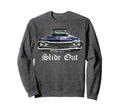 Lowrider Cholo La Old School Rap 90S Sweatshirt - Minimalist Print Unisex - T-Shirt, Sweatshirt, Hoodie