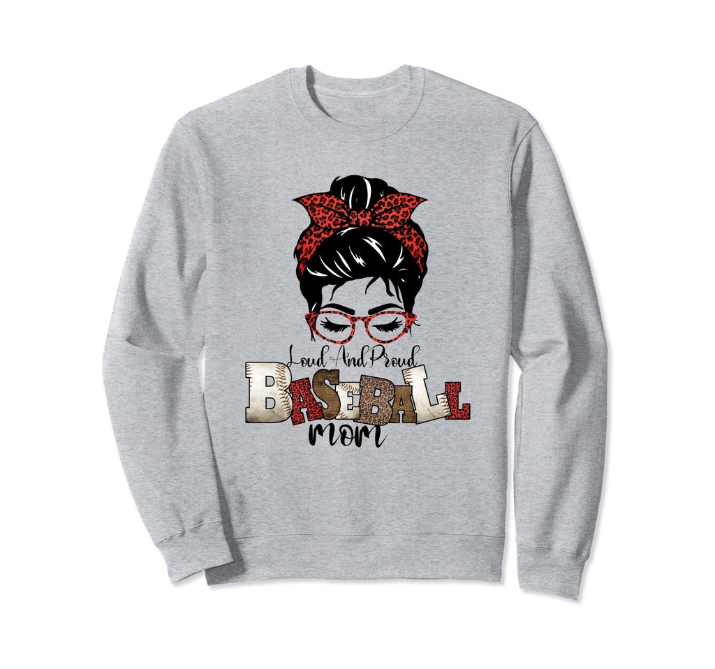 I Am Baseball Mom Sweatshirt - Fun Novelty Design Men Women - T-Shirt, Sweatshirt, Hoodie