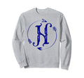 Initial H Monogram Boho Name Sweatshirt - Fun Novelty Design Men Women - T-Shirt, Sweatshirt, Hoodie