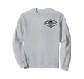 Sugarloaf Maine Distressed Front Sweatshirt - Novelty Apparel Men Women - T-Shirt, Sweatshirt, Hoodie