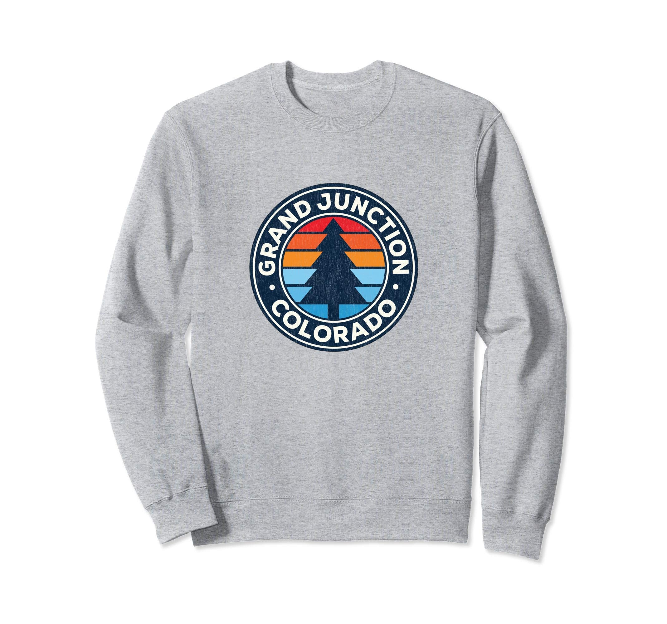 Grand Junction Colorado Co 70S Sweatshirt - Casual Everyday Wear Men Women - T-Shirt, Sweatshirt, Hoodie