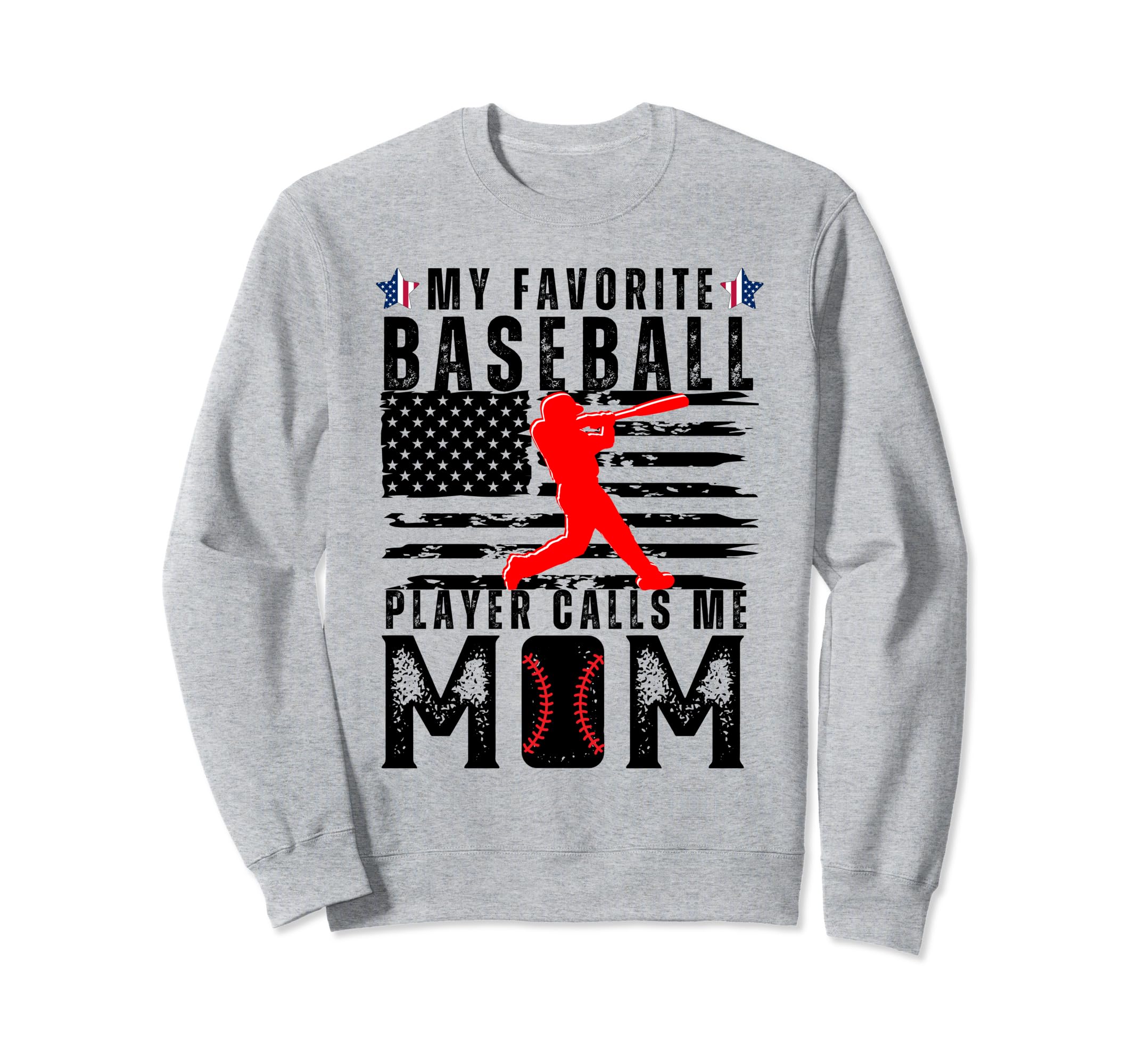 My Favorite Baseball Player Calls Sweatshirt - Aesthetic Graphic Men Women - T-Shirt, Sweatshirt, Hoodie