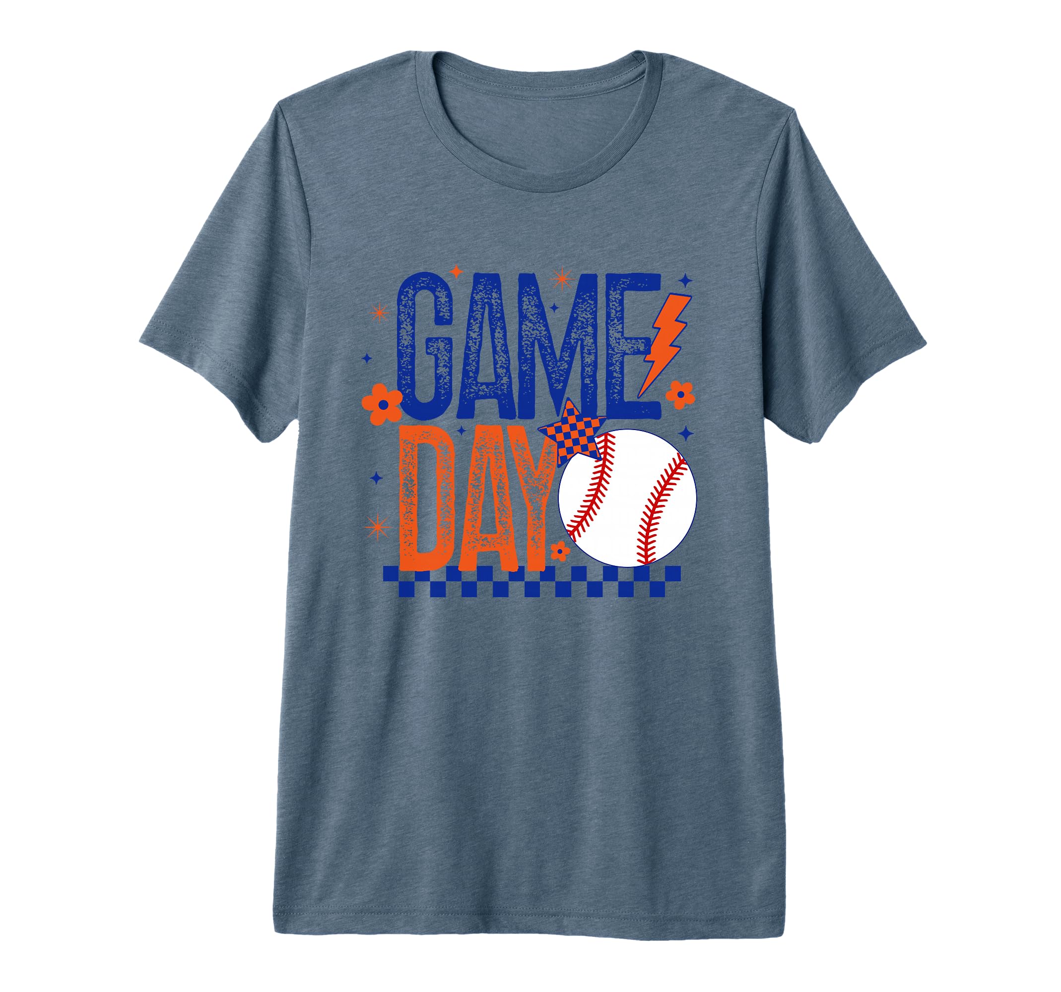 Baseball Mom Coach Baseball Player Blue T-Shirt - Graphic Print Unisex - T-Shirt, Sweatshirt, Hoodie
