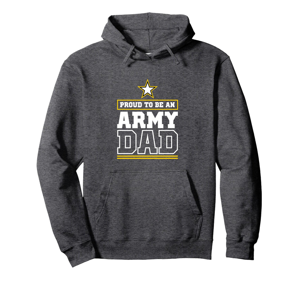 Proud Army Dad Proud To Be Army Dad Hoodie - Aesthetic Graphic Unisex - T-Shirt, Sweatshirt, Hoodie
