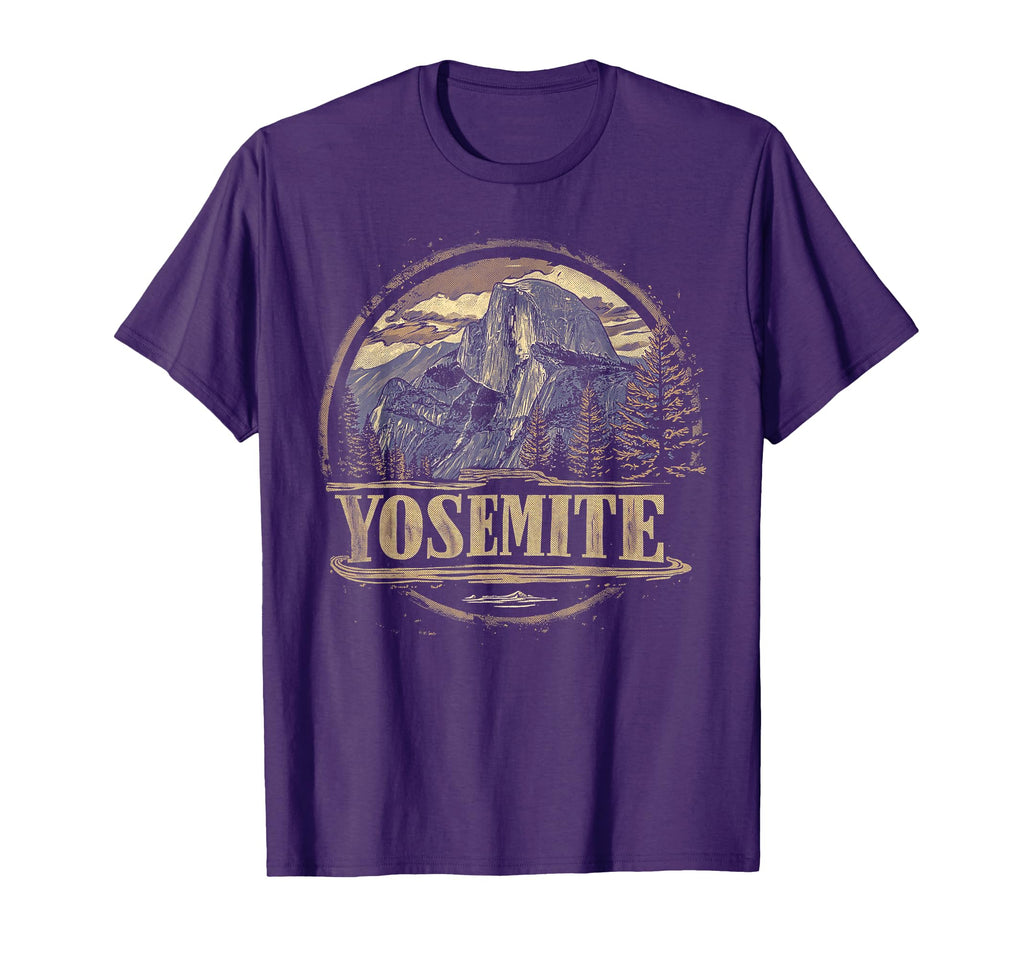Yosemite Us National Park T-Shirt - Minimalist Print for Adults - T-Shirt, Sweatshirt, Hoodie