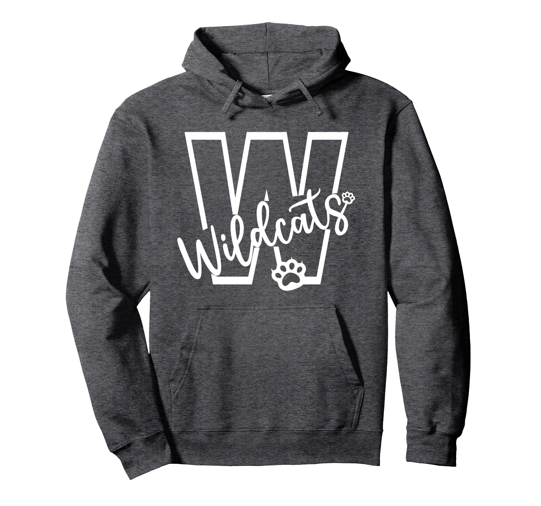 Wildcats School Sports Fan Team Spirit Hoodie - Aesthetic Graphic Unisex - T-Shirt, Sweatshirt, Hoodie