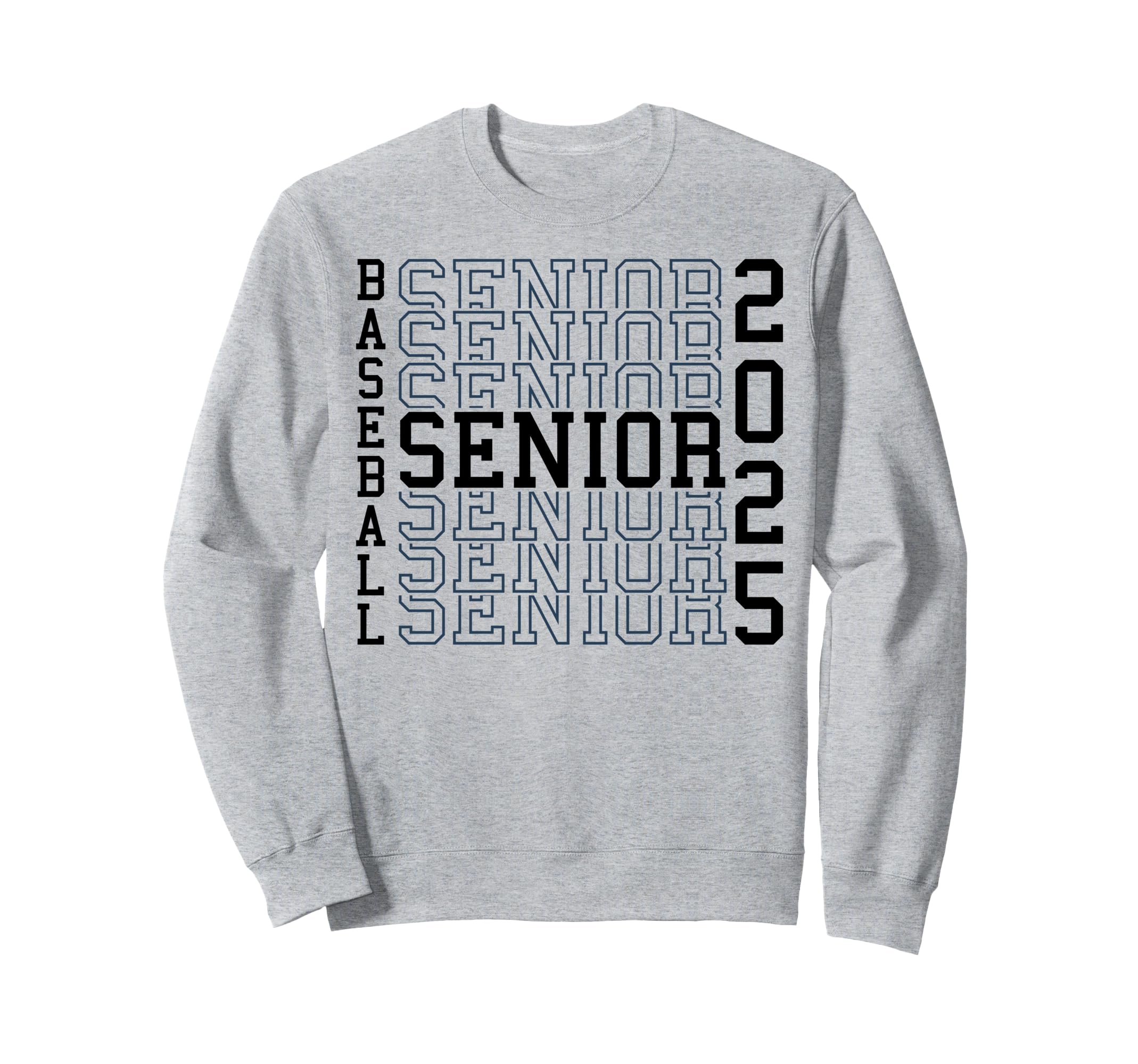 Baseball Senior Night Baseball Senior Sweatshirt - Graphic Print Men Women - T-Shirt, Sweatshirt, Hoodie