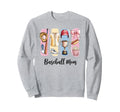Baseball Coquette Bow Mothers Day Sweatshirt - Aesthetic Graphic Men Women - T-Shirt, Sweatshirt, Hoodie
