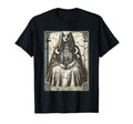 High Priestess Tarot Card Distressed T-Shirt - Unique Graphic Unisex - T-Shirt, Sweatshirt, Hoodie