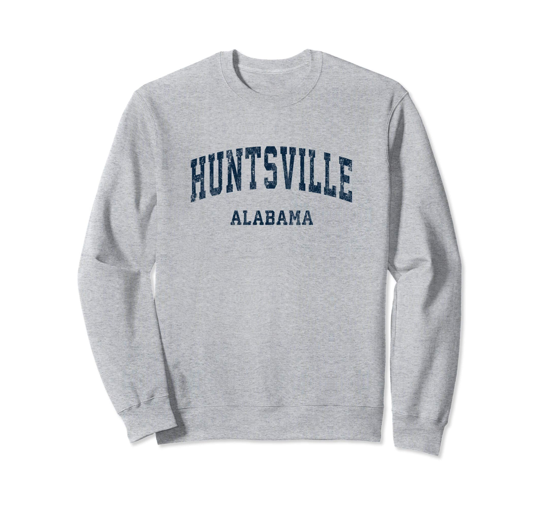 Huntsville Alabama Al Varsity Sweatshirt - Trendy Graphic for Adults - T-Shirt, Sweatshirt, Hoodie