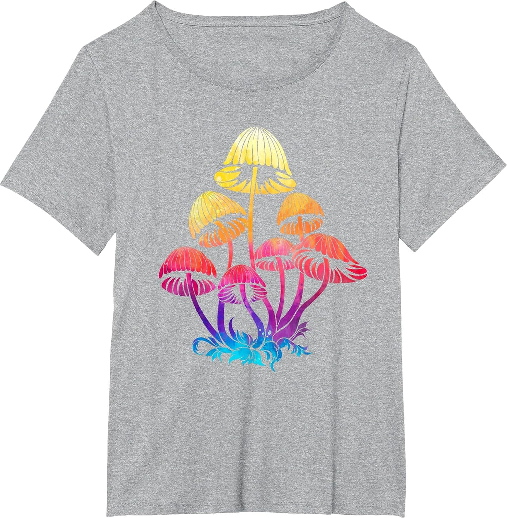 Boho Shroom Tye Die Mushroom Mystical Aesthetic - Adult & Kids T-Shirts, Sweatshirts & Hoodies apparel design preview 1