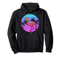 Flamingo Japanese Otaku Grunge Aesthetic Hoodie - Graphic Print Unisex - T-Shirt, Sweatshirt, Hoodie