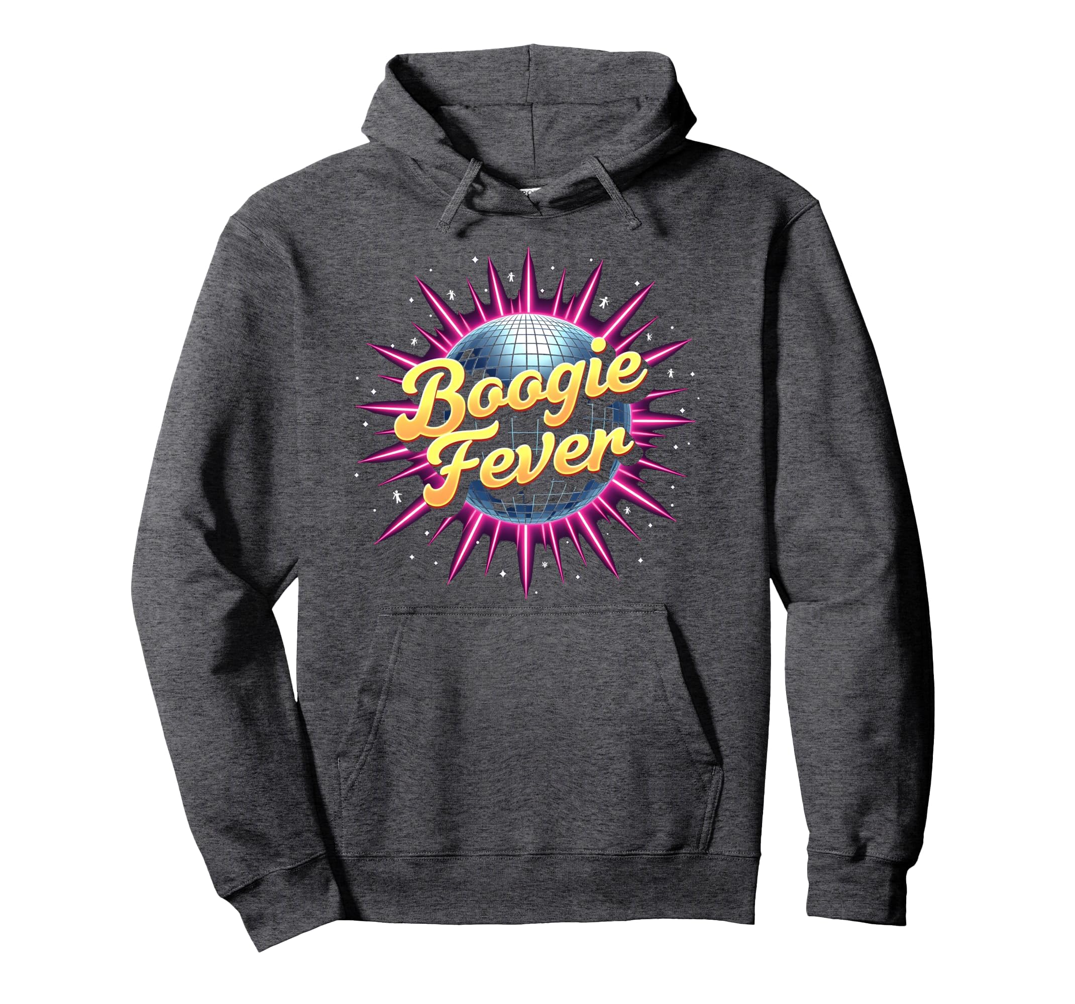 Disco Boogie Fever Dance Party Hoodie - Casual Everyday Wear Men Women - T-Shirt, Sweatshirt, Hoodie