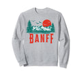 Banff National Park Mountains Sweatshirt - Streetwear Style for Adults - T-Shirt, Sweatshirt, Hoodie