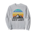 Car Hiking Sunset Mountain Walker Sweatshirt - Aesthetic Graphic Unisex - T-Shirt, Sweatshirt, Hoodie