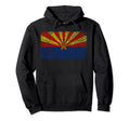 Arizona State Flag Gift Distressed Az Hoodie - Custom Art Print Men Women - T-Shirt, Sweatshirt, Hoodie