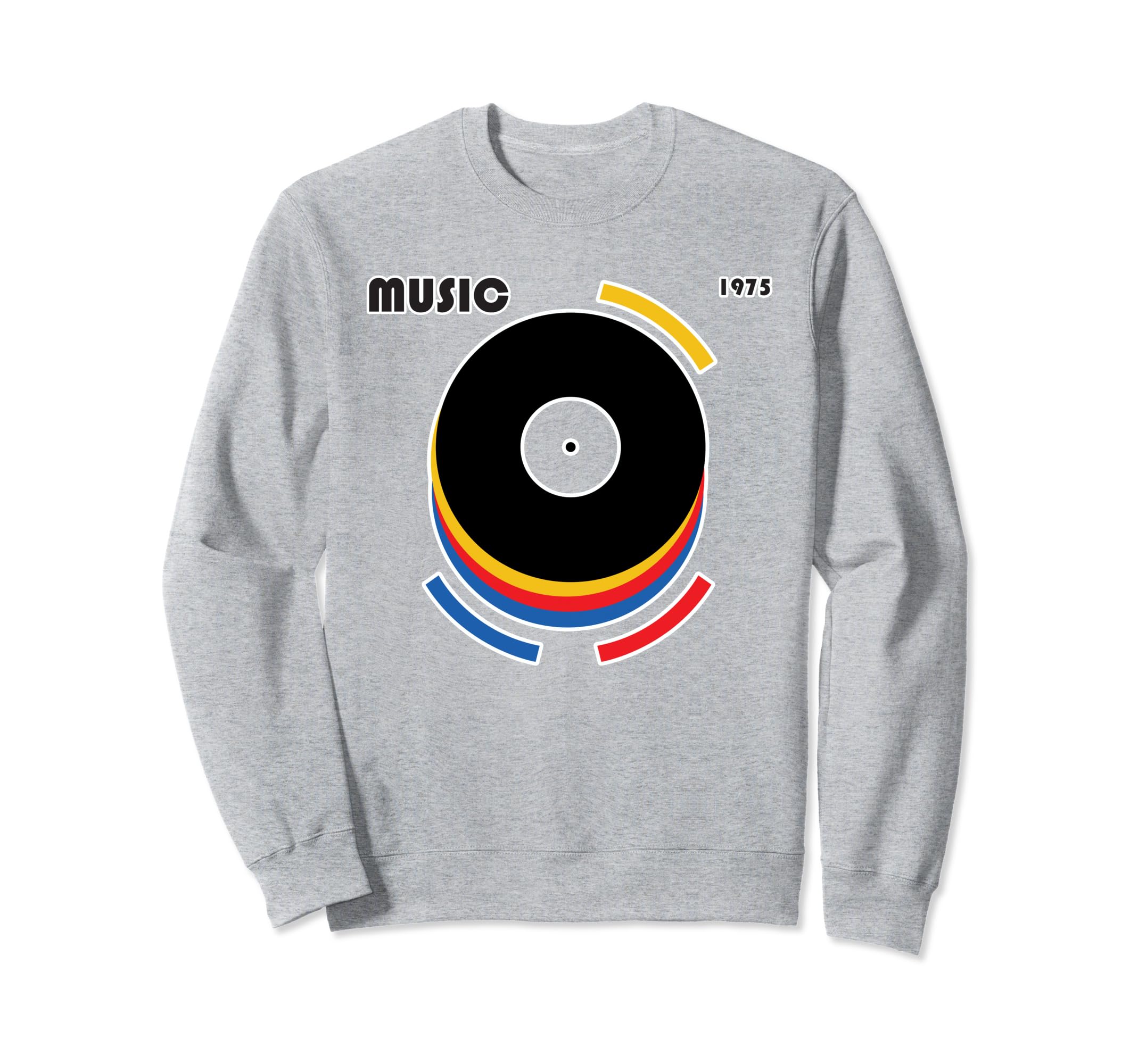 Vinyl Record Player Sweatshirt - Fun Novelty Design Men Women - T-Shirt, Sweatshirt, Hoodie