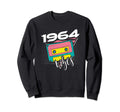 1964 Vibes Best Mixtape Birthday Sweatshirt - Novelty Apparel for Adults - T-Shirt, Sweatshirt, Hoodie