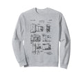 Camera Photographic Patent 1927 Sweatshirt - Minimalist Print Men Women - T-Shirt, Sweatshirt, Hoodie