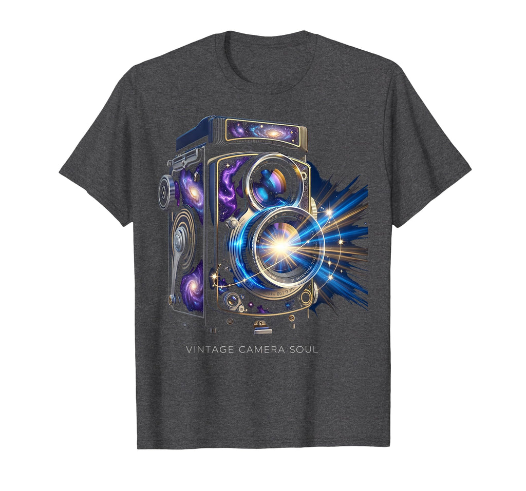 Camera Soul Photography Lover T-Shirt - Aesthetic Graphic for Adults - T-Shirt, Sweatshirt, Hoodie