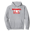 Baseball Uncle Family Matching Funny Hoodie - Trendy Graphic for Adults - T-Shirt, Sweatshirt, Hoodie
