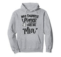My Favorite Baseball Player Calls Me Mia Hoodie - Streetwear Style Unisex - T-Shirt, Sweatshirt, Hoodie