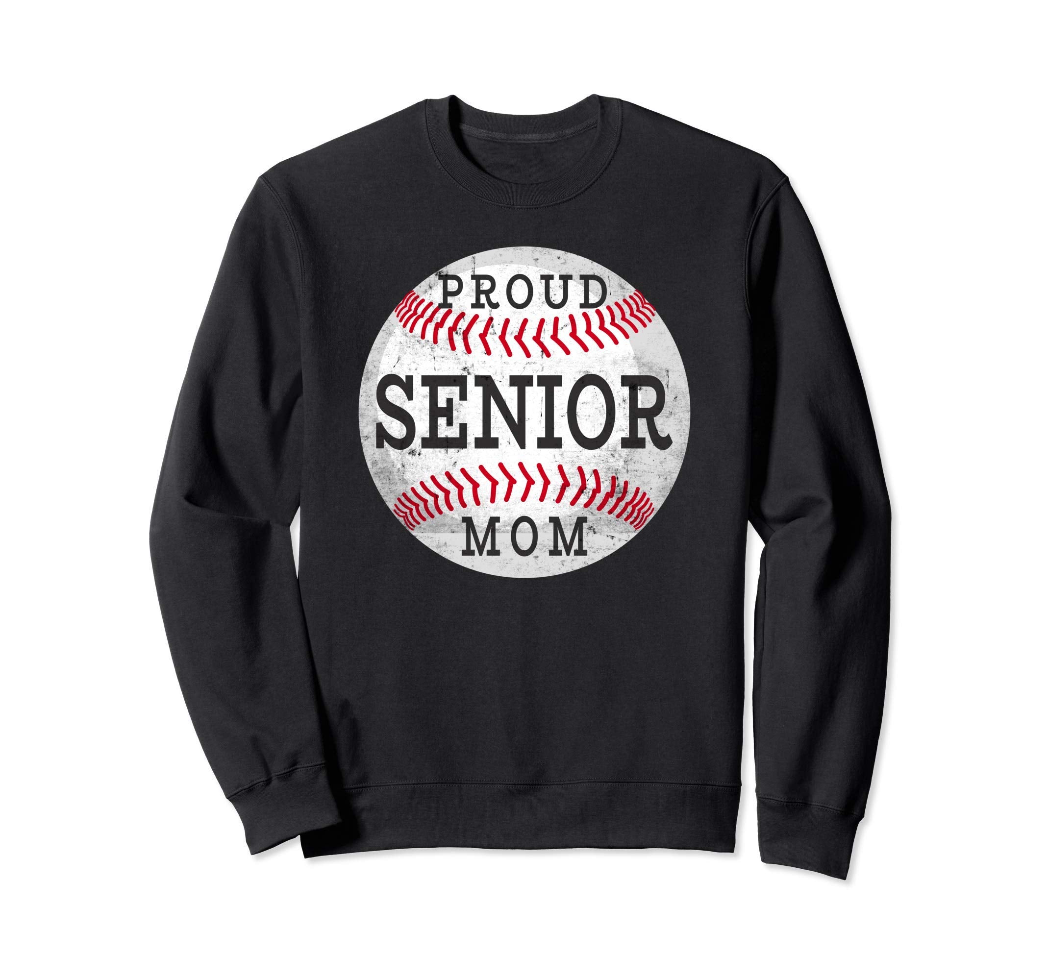 Proud Senior Baseball Player Mom Sweatshirt - Custom Art Print for Adults - T-Shirt, Sweatshirt, Hoodie