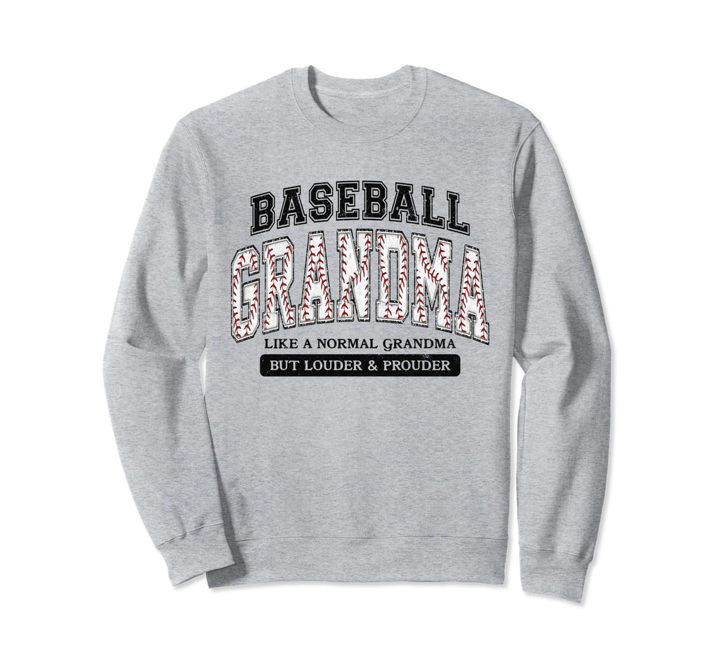 Baseball Grandma Like Normal But Sweatshirt - Minimalist Print Unisex - T-Shirt, Sweatshirt, Hoodie