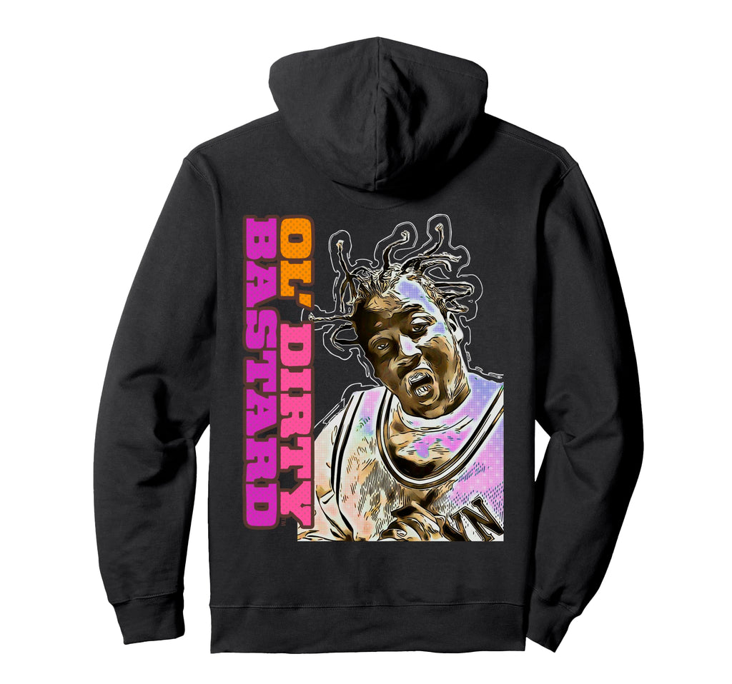 Odb Ol Dirty Ba Ard Icon Comic Hip Hop Hoodie - Novelty Apparel for Adults - T-Shirt, Sweatshirt, Hoodie