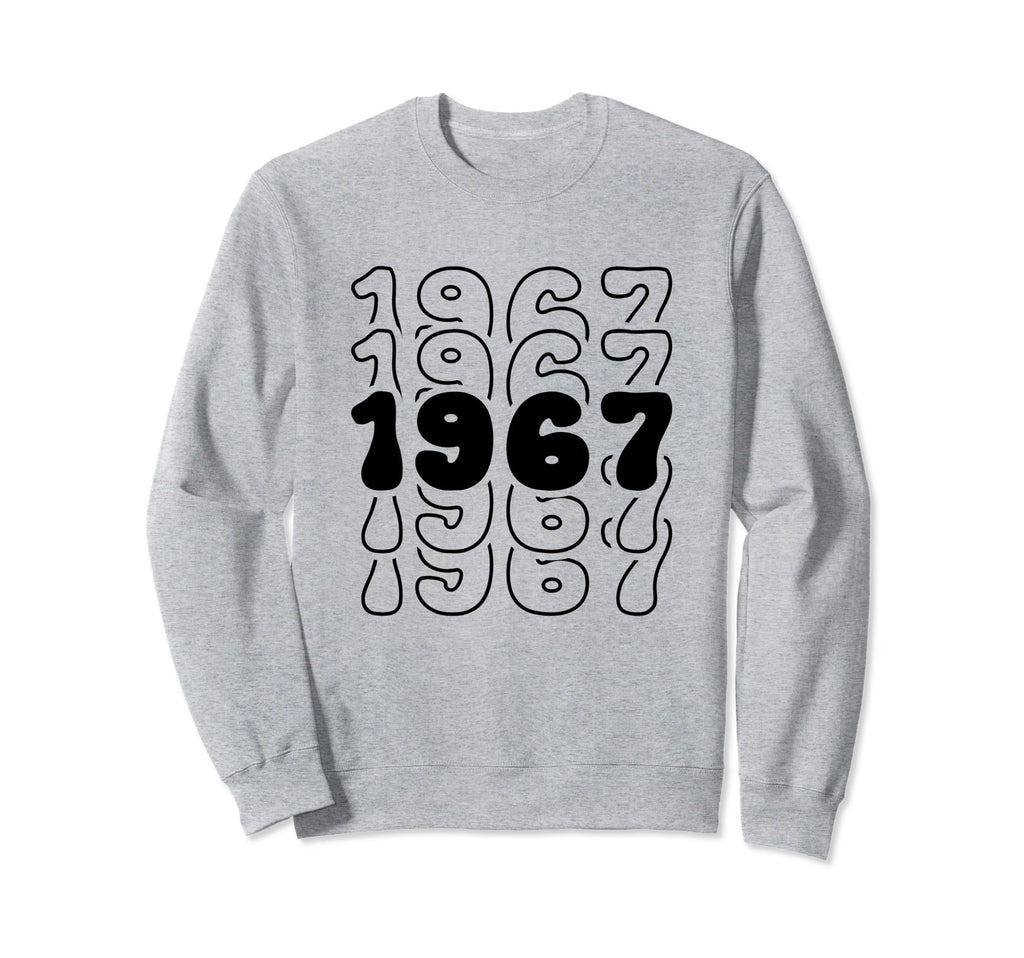 57 Year Old Groovy 57Th Sweatshirt - Casual Everyday Wear for Adults - T-Shirt, Sweatshirt, Hoodie