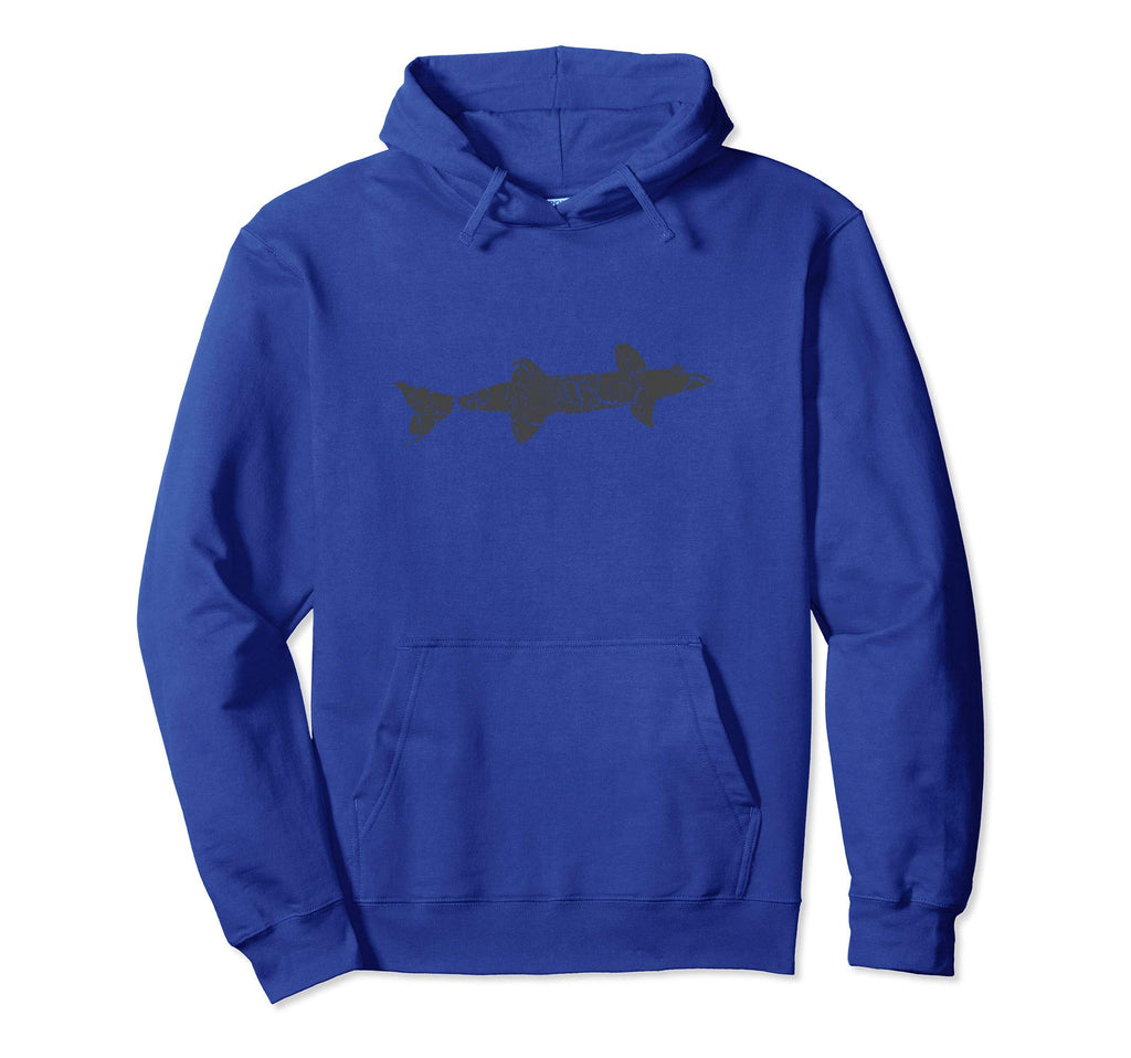 Barracuda Distressed Barracuda Hoodie - Casual Everyday Wear Unisex - T-Shirt, Sweatshirt, Hoodie