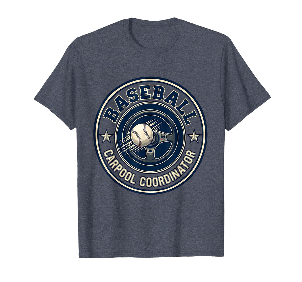 Baseball Carpool Coordinator Mom T-Shirt - Novelty Apparel Men Women - T-Shirt, Sweatshirt, Hoodie