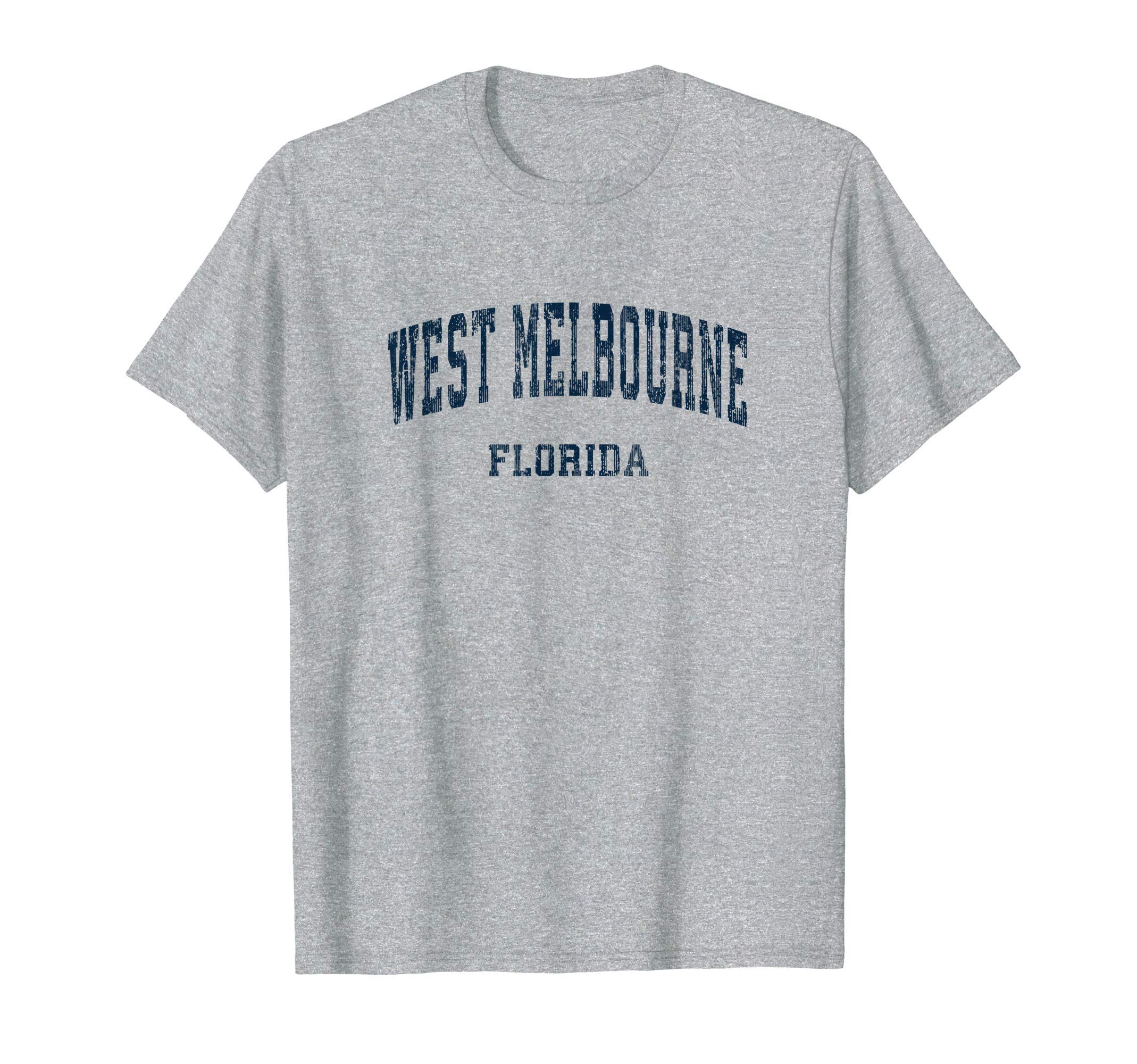 West Melbourne Florida Fl Varsity Sports T-Shirt - Custom Art Print Unisex - T-Shirt, Sweatshirt, Hoodie