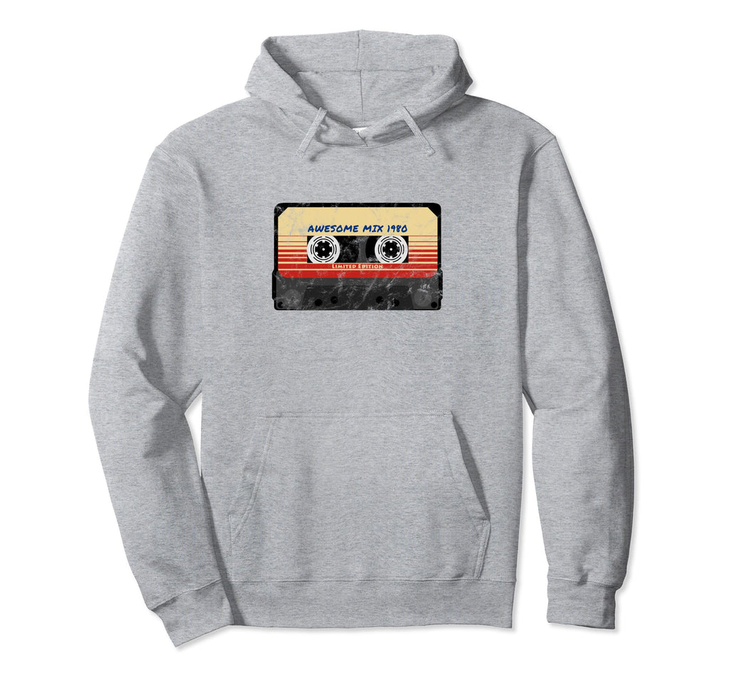 Best 1980 Mixtape Music Year Hoodie - Casual Everyday Wear for Adults - T-Shirt, Sweatshirt, Hoodie