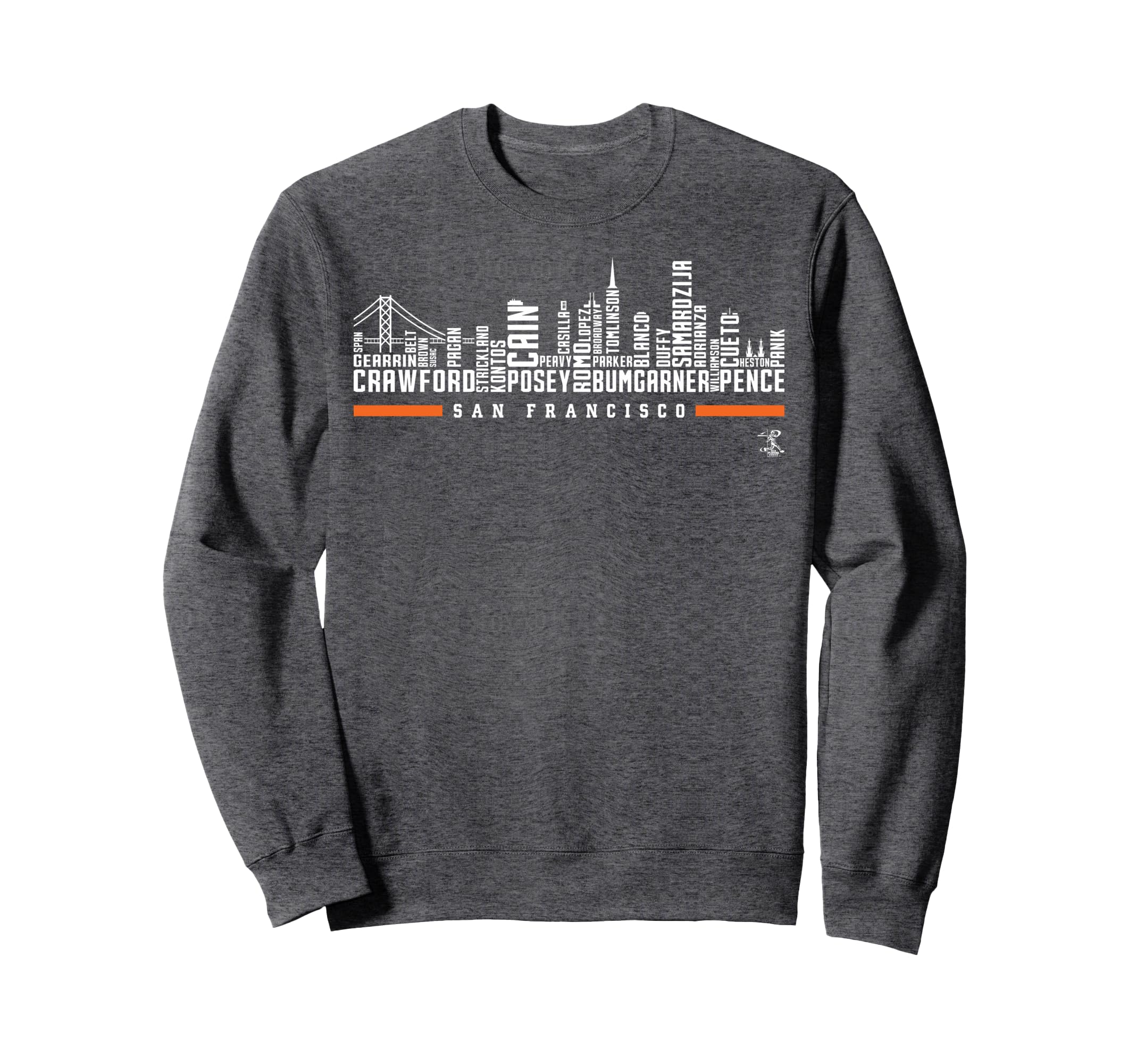 Buster Posey Skyline Sweatshirt - Streetwear Style Men Women - T-Shirt, Sweatshirt, Hoodie