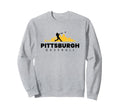 Pittsburgh Baseball Minimalist Sweatshirt - Streetwear Style for Adults - T-Shirt, Sweatshirt, Hoodie