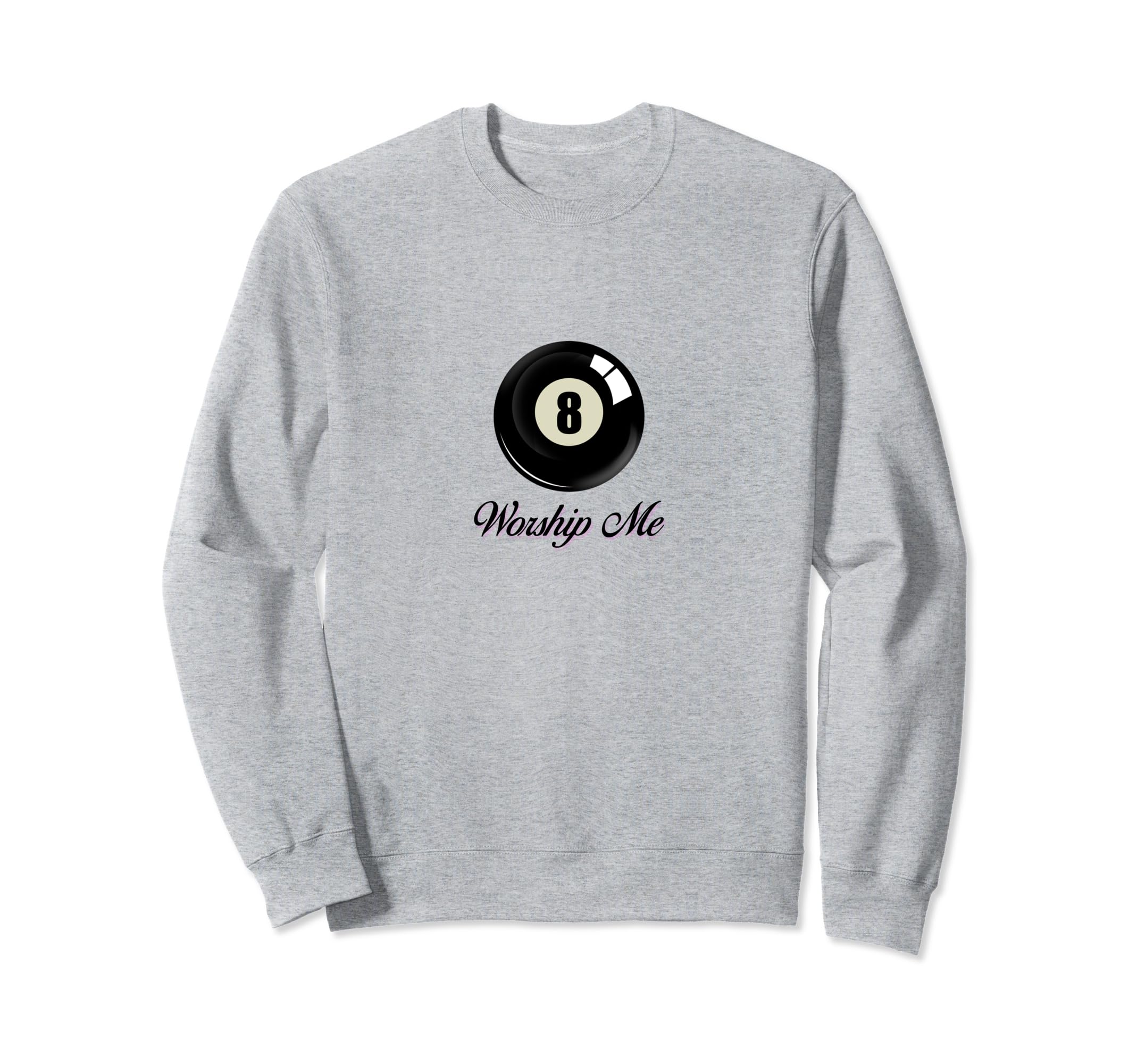 Worship Me Coquette 8 Ball Ribbon Sweatshirt - Aesthetic Graphic Unisex - T-Shirt, Sweatshirt, Hoodie