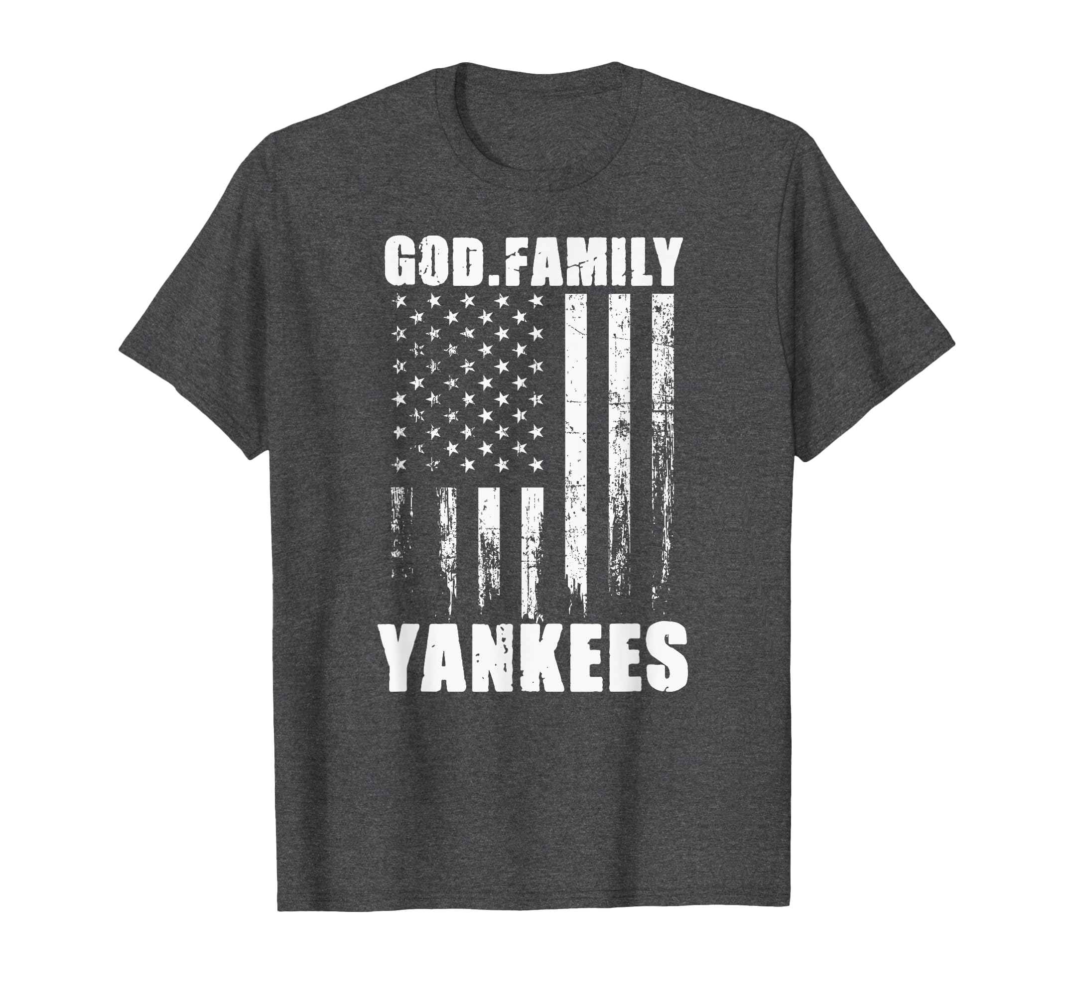North Yankees God Family Usa Flag T-Shirt - Custom Art Print for Adults - T-Shirt, Sweatshirt, Hoodie