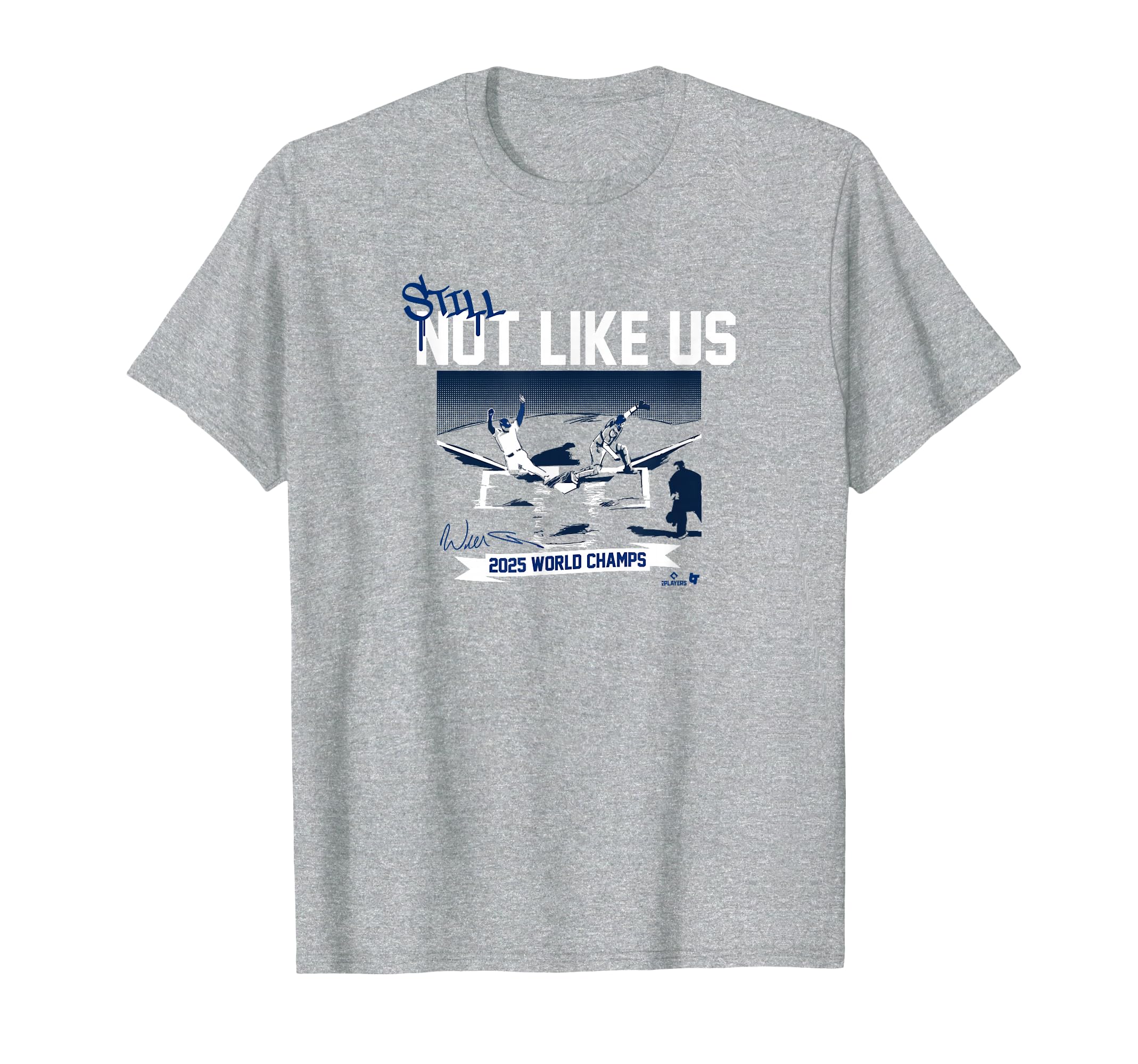 Still Not Like Us Los Angeles Baseball T-Shirt - Novelty Apparel Unisex - T-Shirt, Sweatshirt, Hoodie
