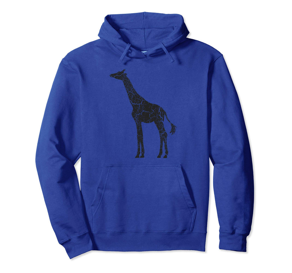 Giraffe Distressed Giraffe Hoodie - Aesthetic Graphic for Adults - T-Shirt, Sweatshirt, Hoodie