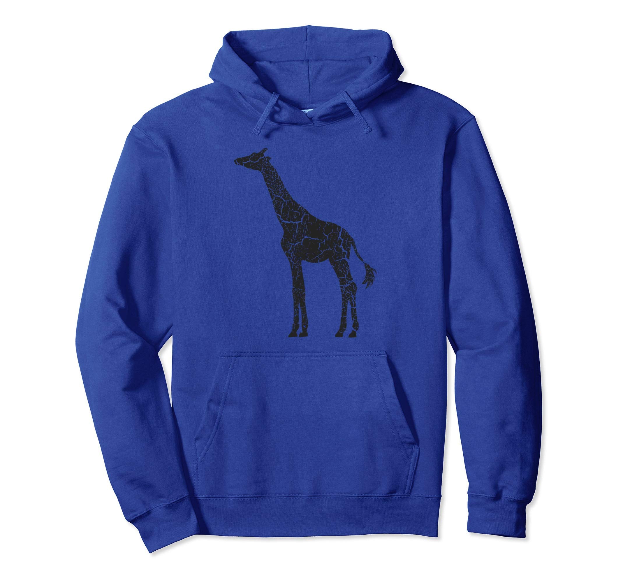 Giraffe Distressed Giraffe Hoodie - Aesthetic Graphic for Adults - T-Shirt, Sweatshirt, Hoodie