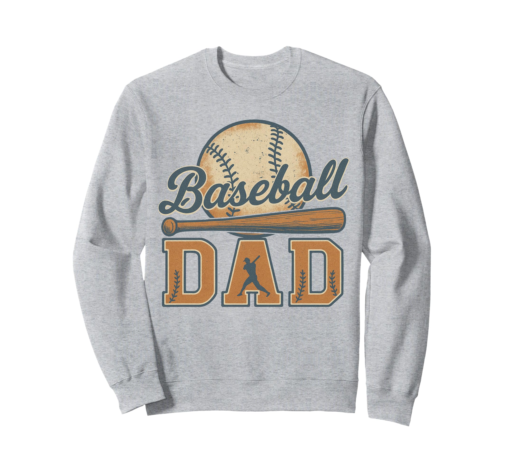 Baseball Dad Summer Sports Lover Sweatshirt - Fun Novelty Design Unisex - T-Shirt, Sweatshirt, Hoodie