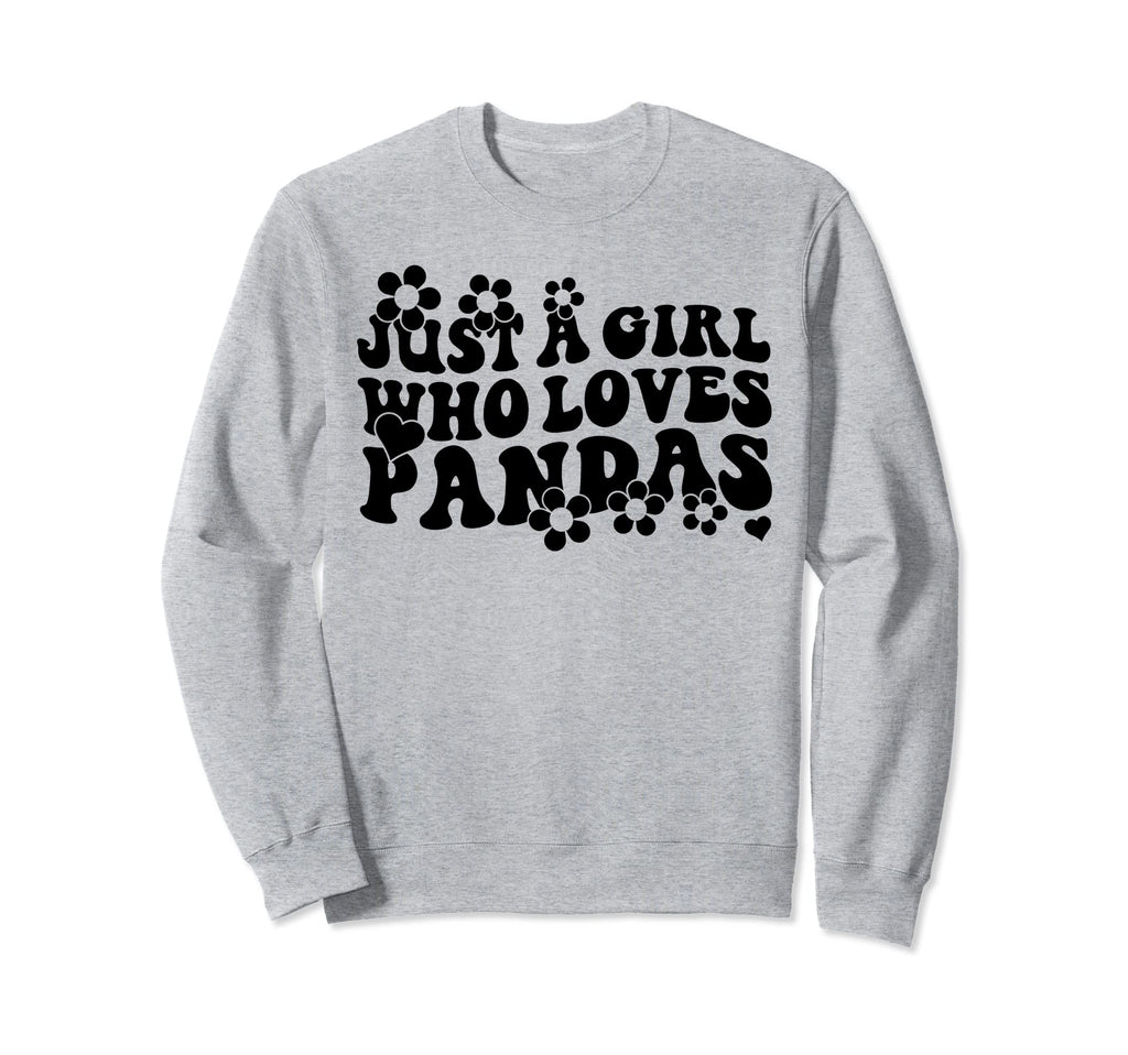 Groovy Boho Hippie Just Who Loves Sweatshirt - Minimalist Print for Adults - T-Shirt, Sweatshirt, Hoodie