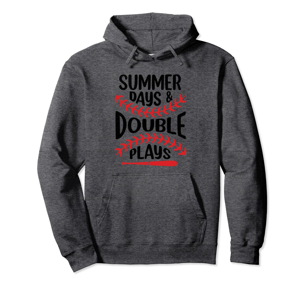 Summer Day And Double Play Mom Dad Hoodie - Graphic Print for Adults - T-Shirt, Sweatshirt, Hoodie