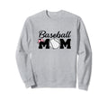 Baseball Mom Softball Sweatshirt - Custom Art Print Men Women - T-Shirt, Sweatshirt, Hoodie