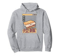 Japanese Smore Kawaii Grid Vaporwave Hoodie - Minimalist Print for Adults - T-Shirt, Sweatshirt, Hoodie