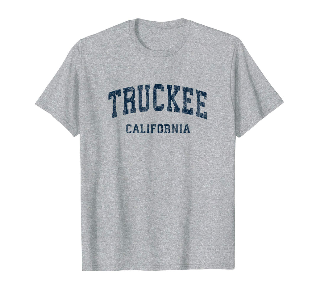 Truckee California Ca Varsity Sports Navy T-Shirt - Graphic Print Unisex - T-Shirt, Sweatshirt, Hoodie