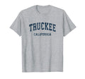 Truckee California Ca Varsity Sports Navy T-Shirt - Graphic Print Unisex - T-Shirt, Sweatshirt, Hoodie